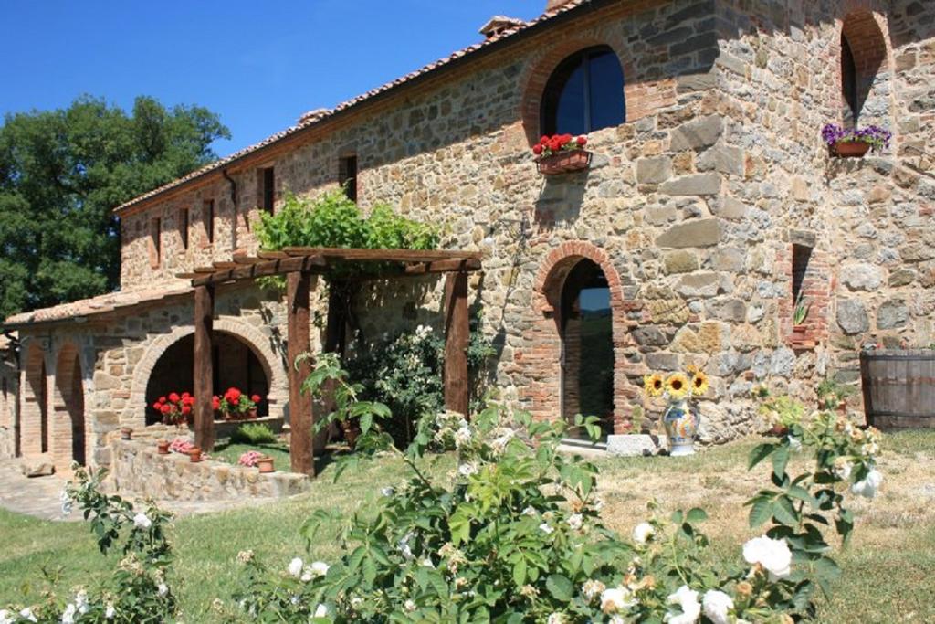 Le Piane Villa Castiglione dʼOrcia Eksteriør bilde